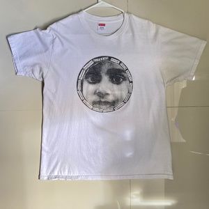 Supreme Large White "Rights" short sleeve t shirt